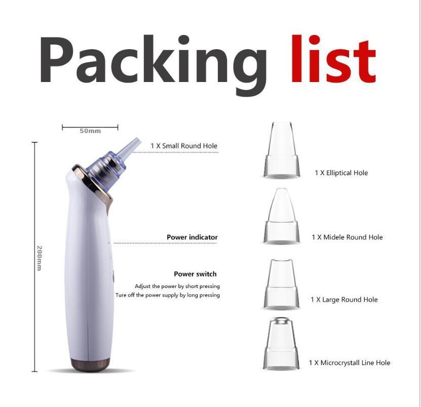Beauty Acne Cleaning Blackhead Suction Instrument
