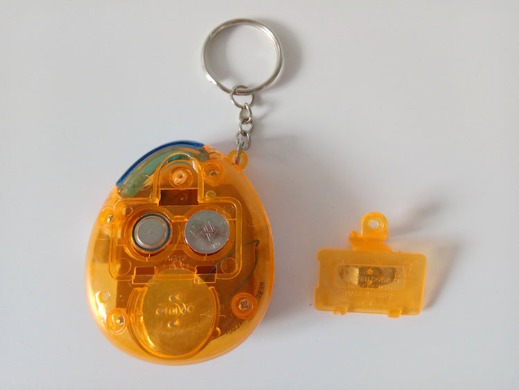 Electronic virtual pet game machine