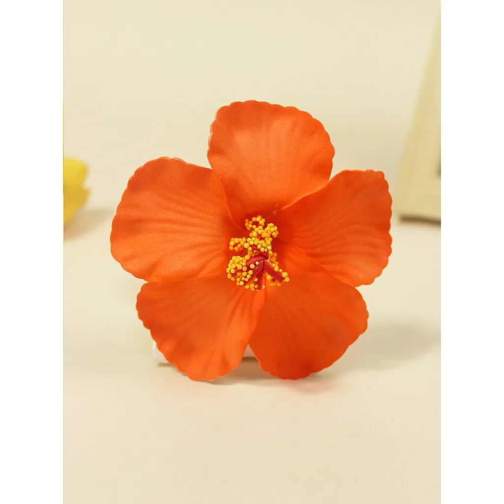 Bohemian Beach Vacation Flower Hair Clip