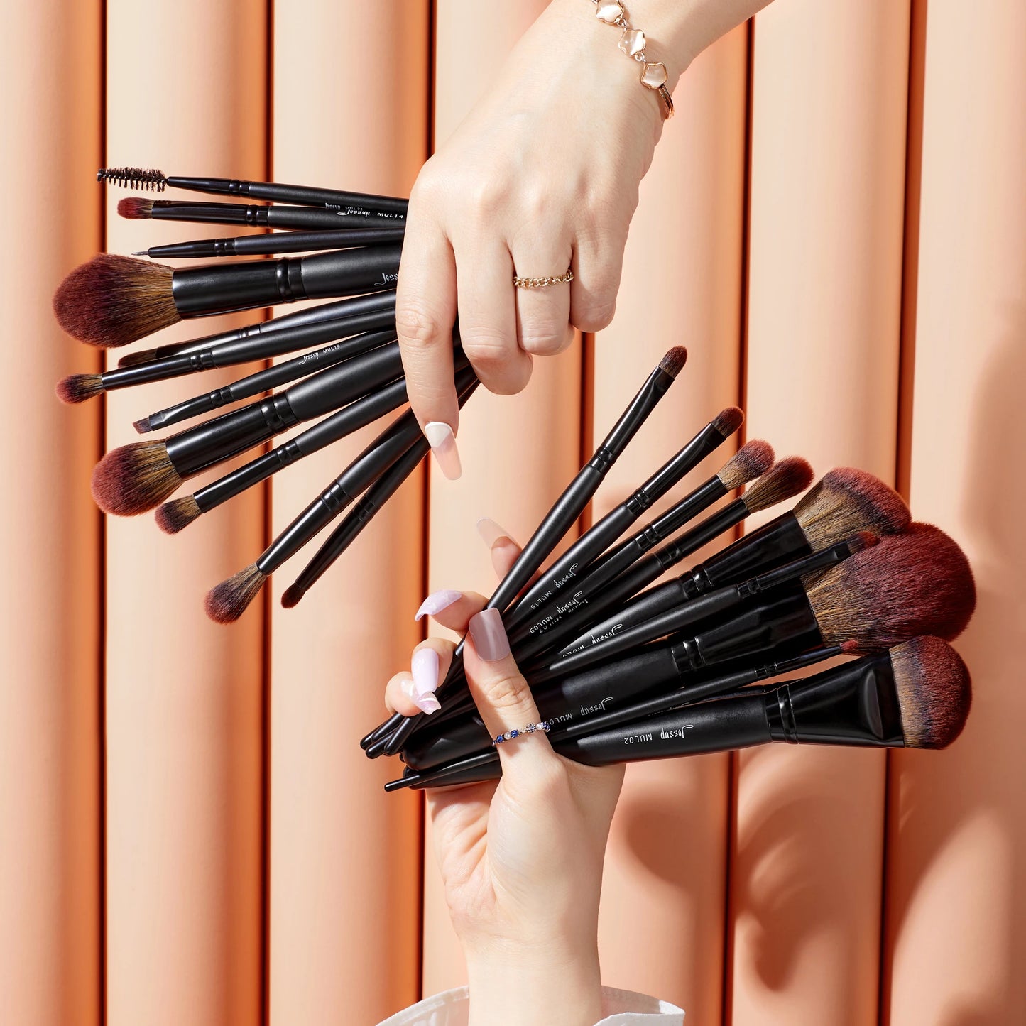 Jessup Makeup brushes 15- 25pcs
