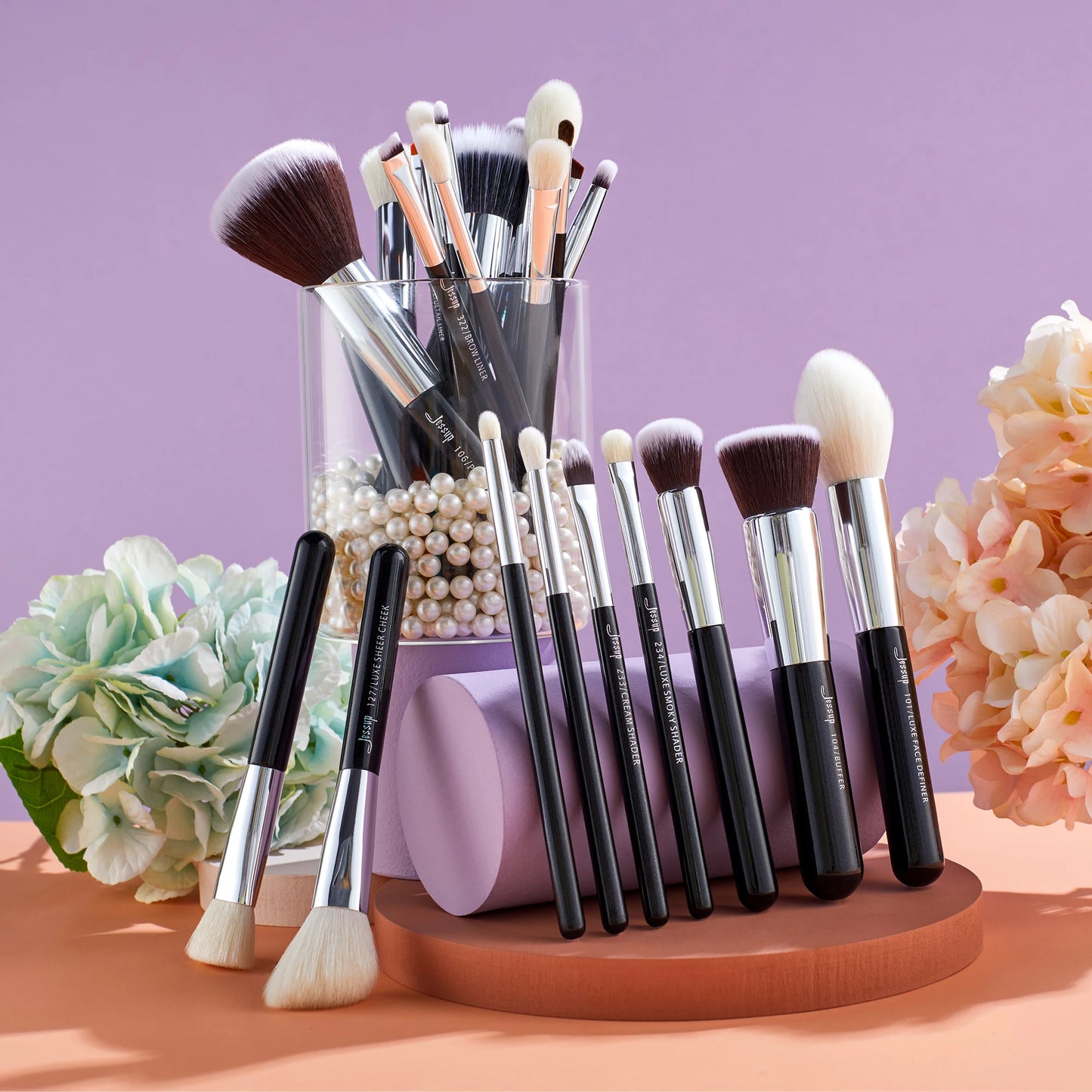 Jessup Makeup brushes 15- 25pcs
