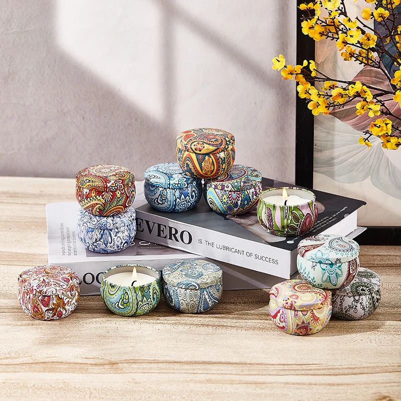 12pc Scented Candles Set