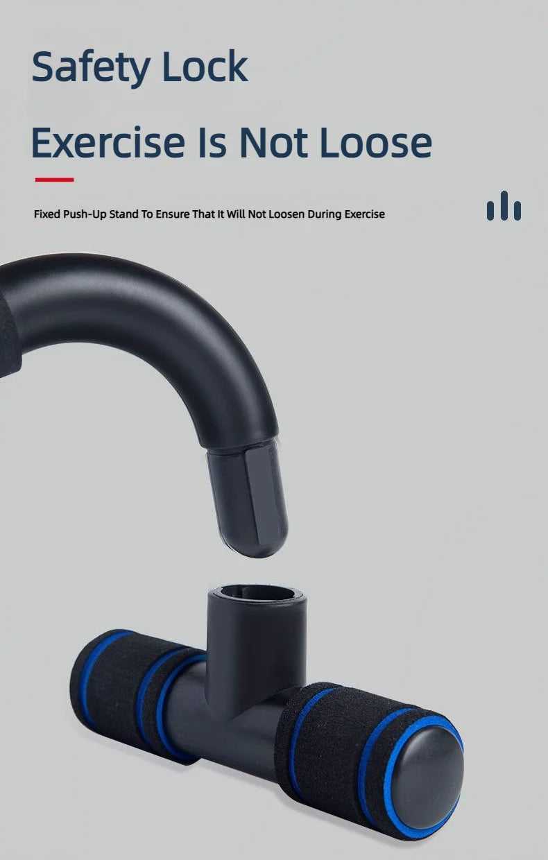 Non-Slip Push Up H-Shaped Support Bar Stand