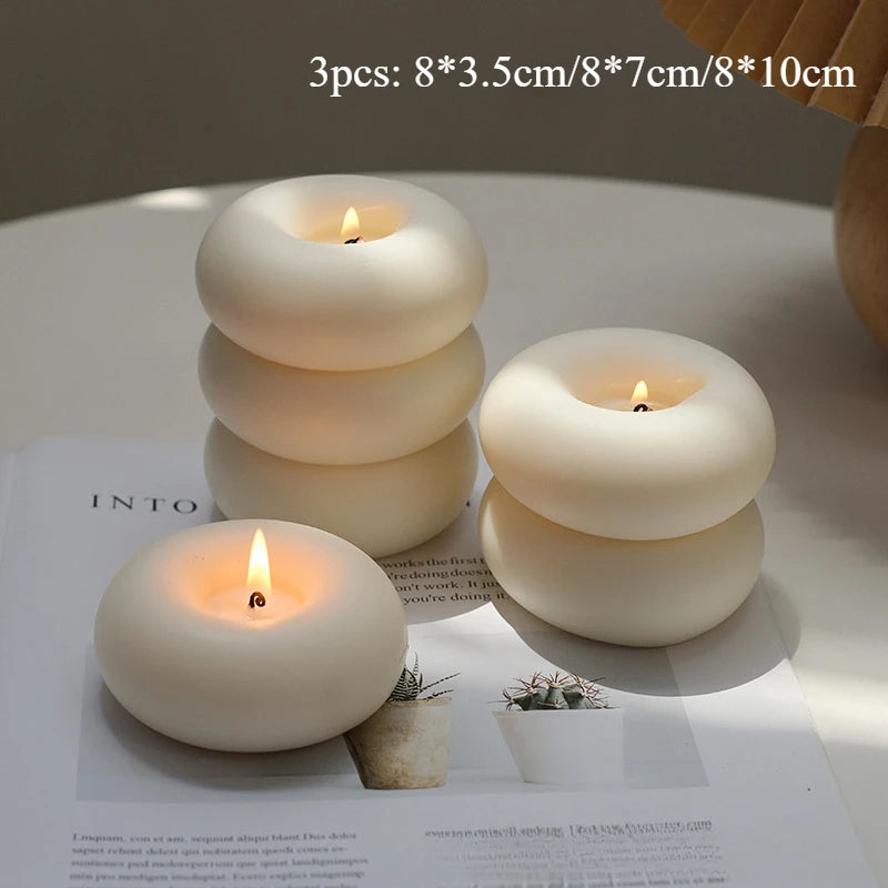 Donut Circles Aromatherapy Candles
