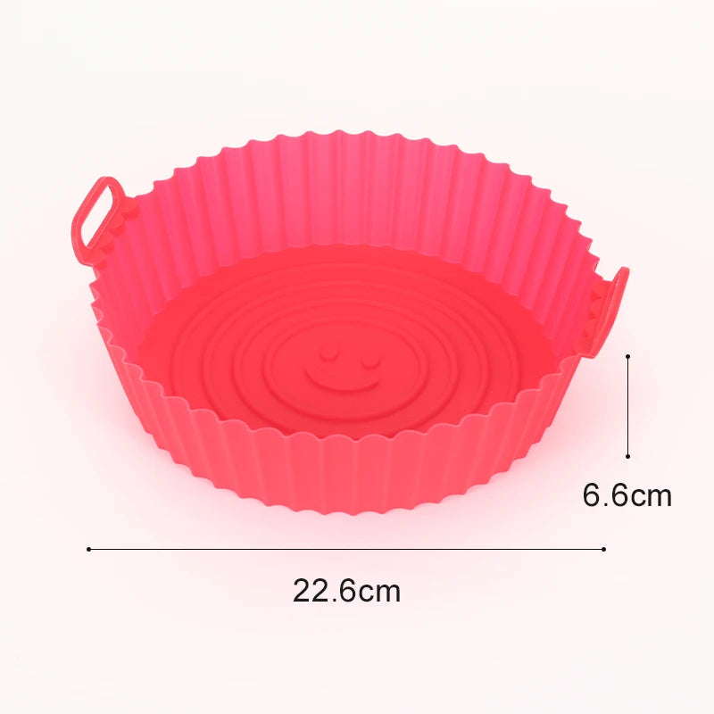 Silicone Air Fryers Oven Baking Tray