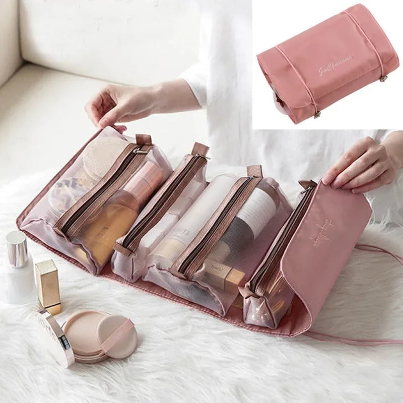 Large Capacity Travel Cosmetic Bag Multifunction Travel Cosmetic Ba