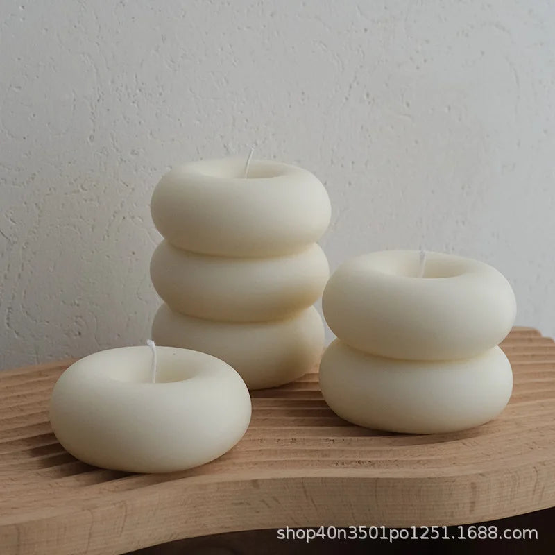 Donut Circles Aromatherapy Candles