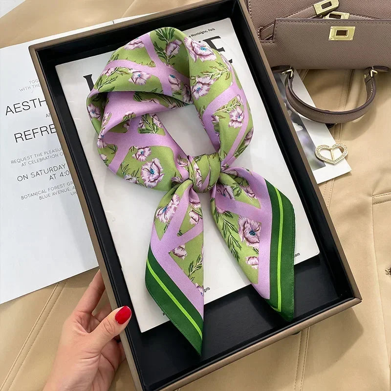 Luxury Silk Square Scarf
Soft Satin Horse Hairband