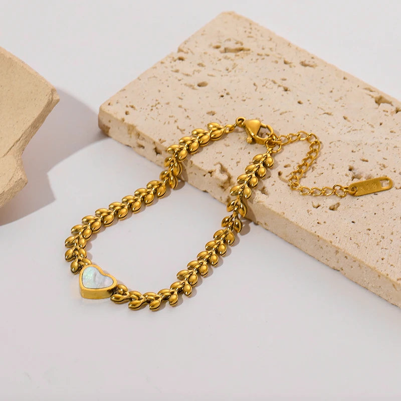 Stainless Steel Gold Color Bracelet