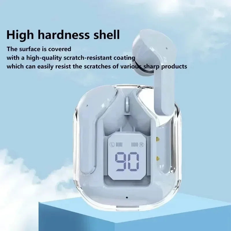 Original T2 Wireless Bluetooth Transparent HIFI Headphones