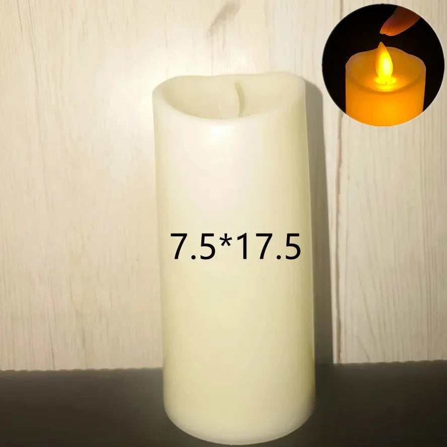 Flameless Flickering LED Candles Light