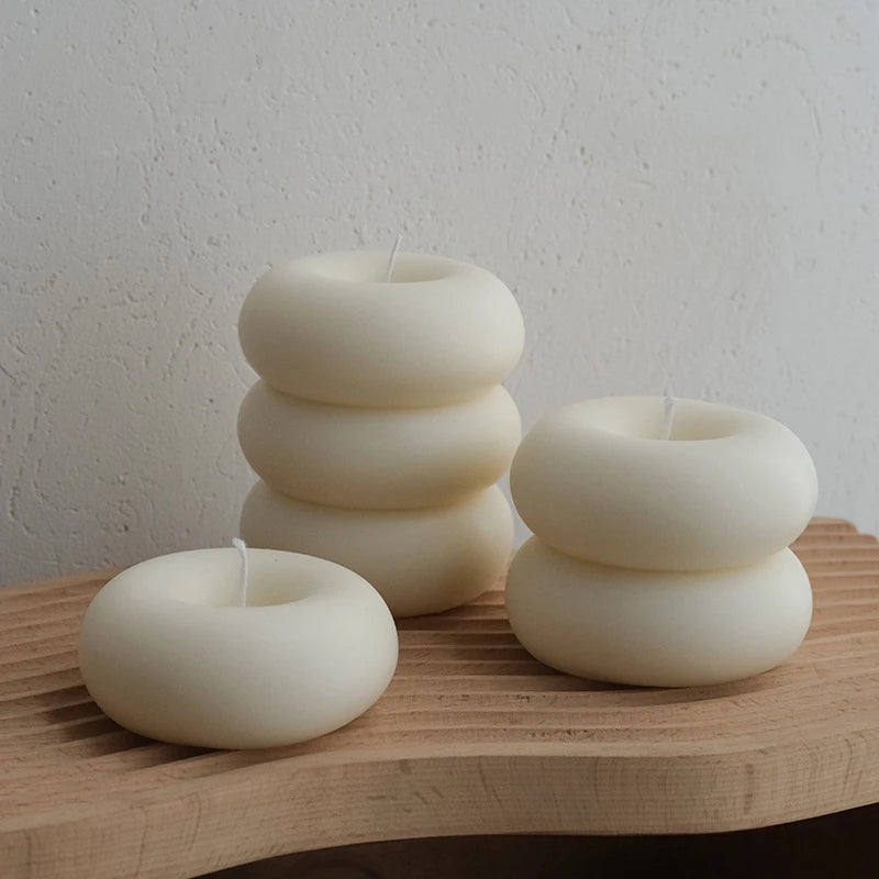 Donut Circles Aromatherapy Candles