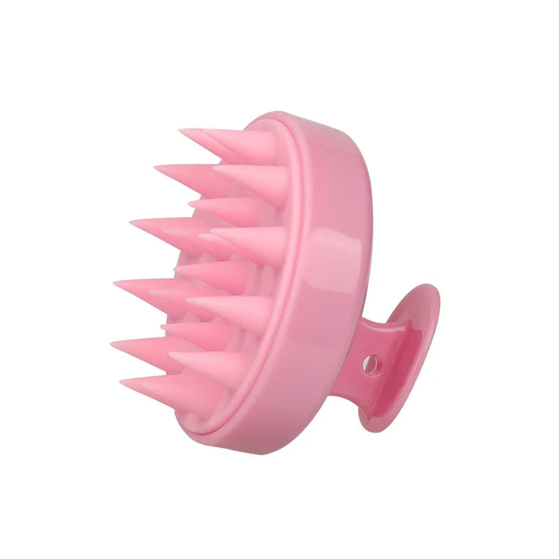 Silicone Shampoo Brush Head Scalp Massage
