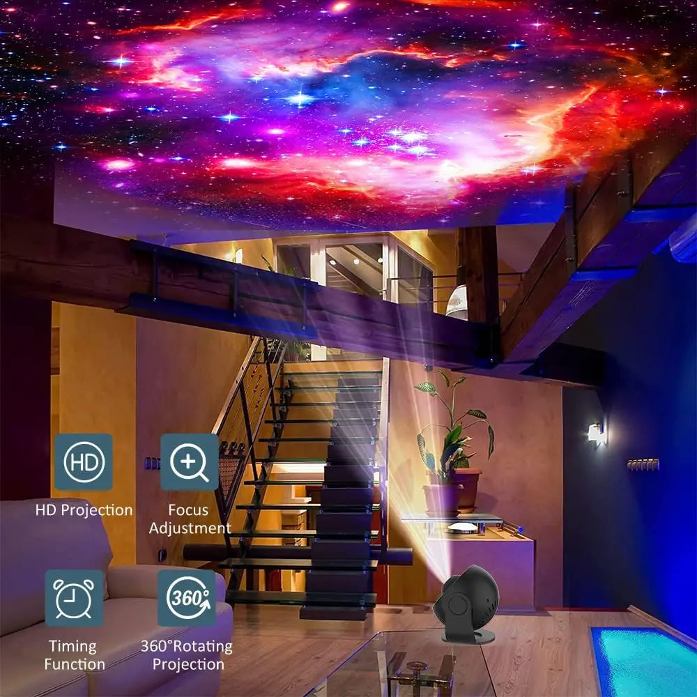 12 in 1 Star Projector Night Light 4K HD Planetarium