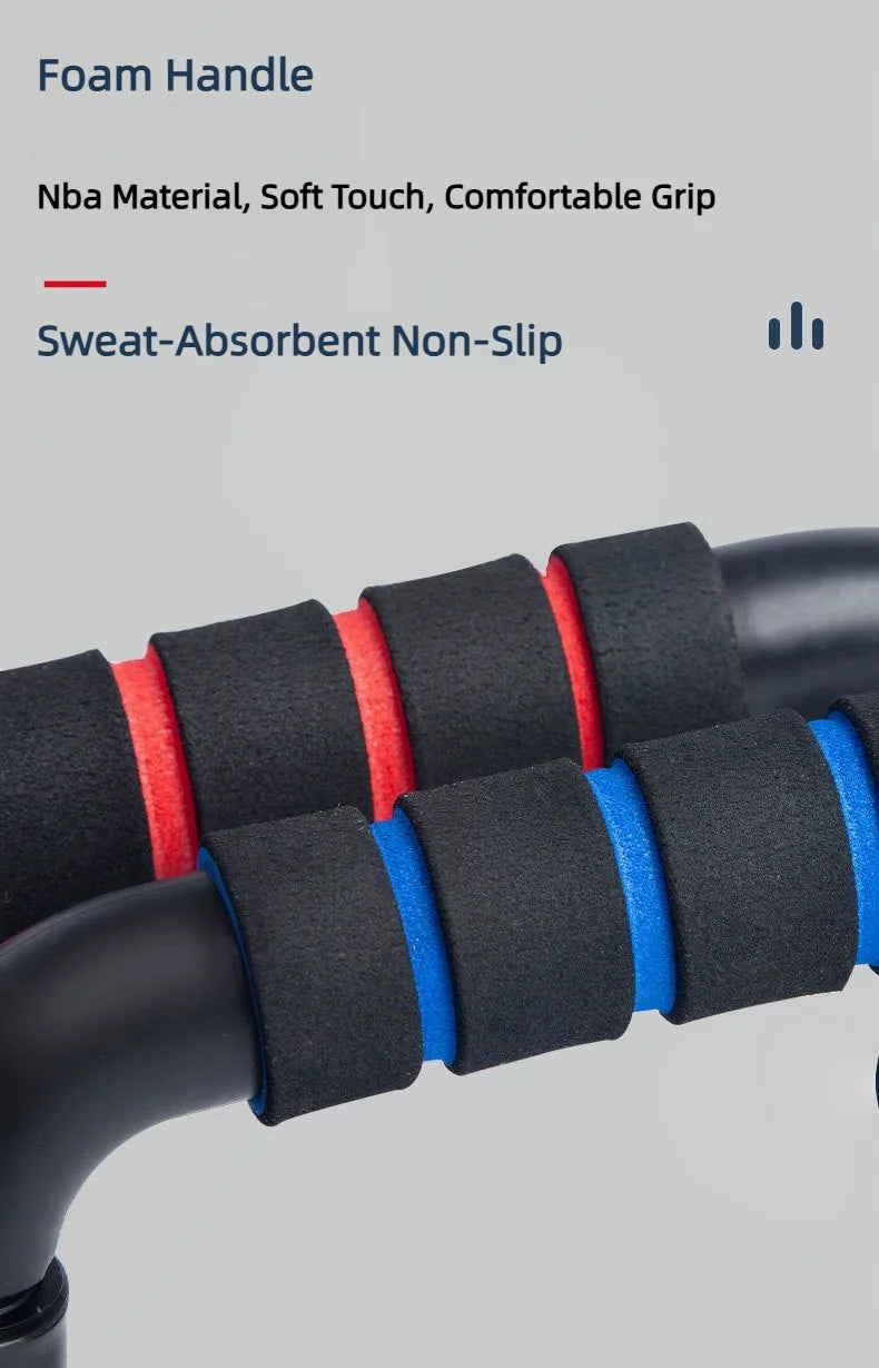 Non-Slip Push Up H-Shaped Support Bar Stand