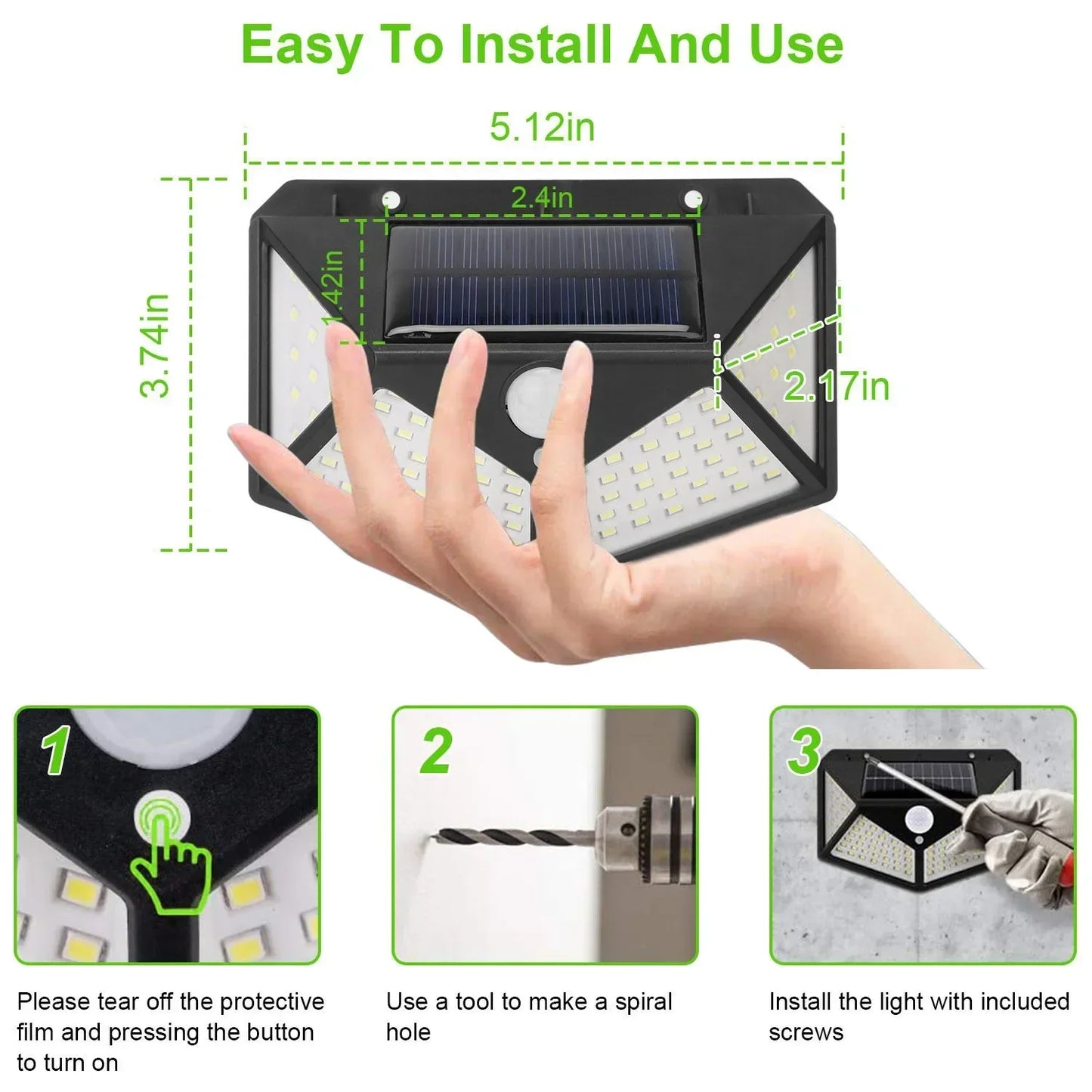 Multifunctional Solar Lamp Outdoor Garden Decoration