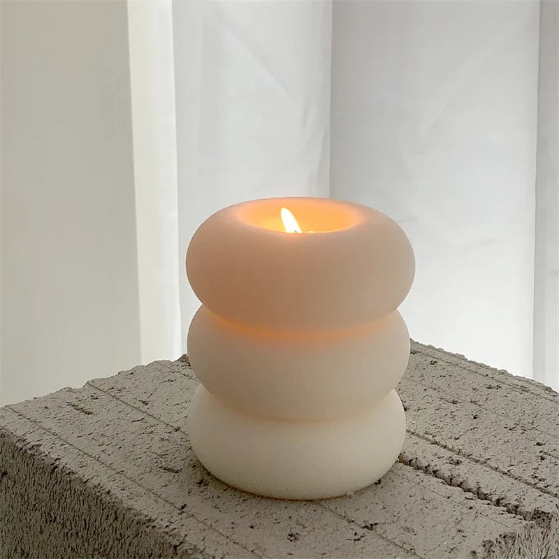 Donut Circles Aromatherapy Candles