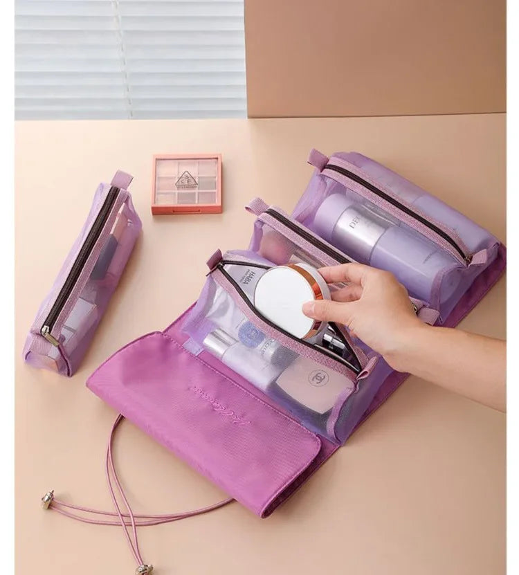 Large Capacity Travel Cosmetic Bag Multifunction Travel Cosmetic Ba