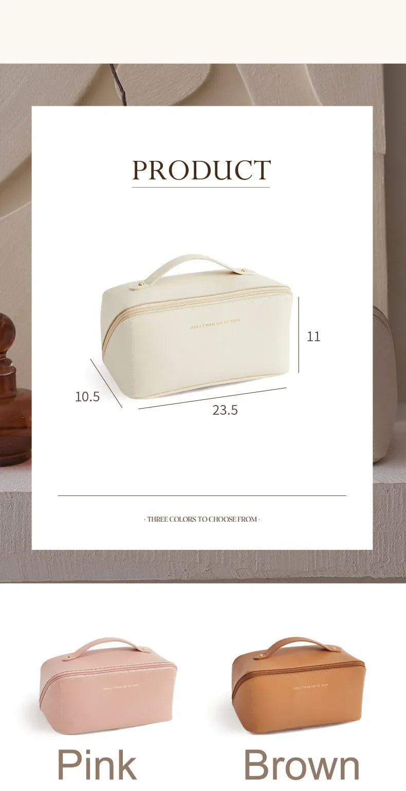 Large Capacity Travel Cosmetic Bag Multifunction Travel Cosmetic Ba
