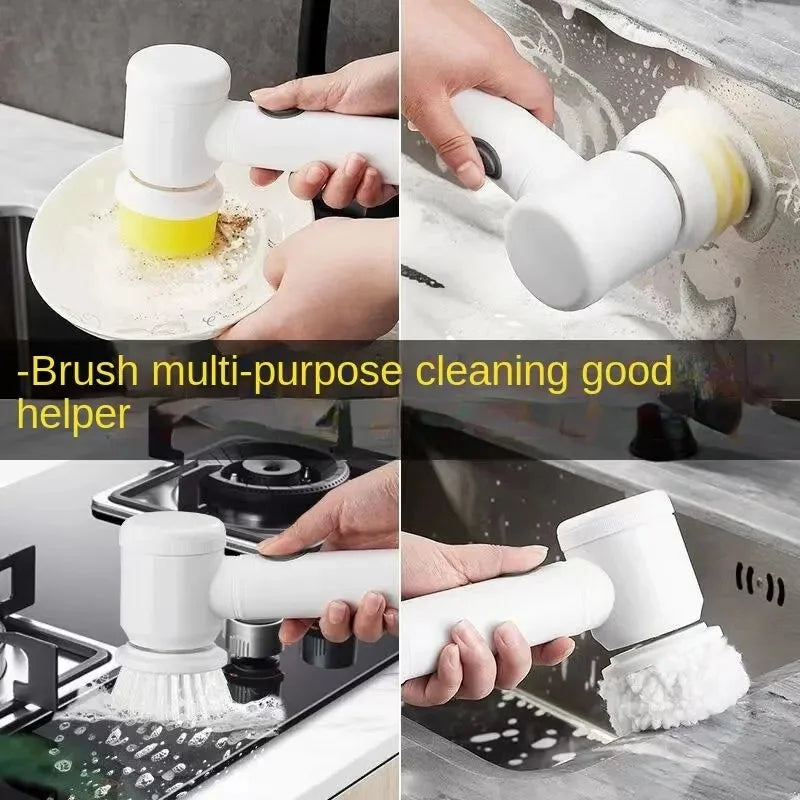 Electric Spin cleaning Scrubber