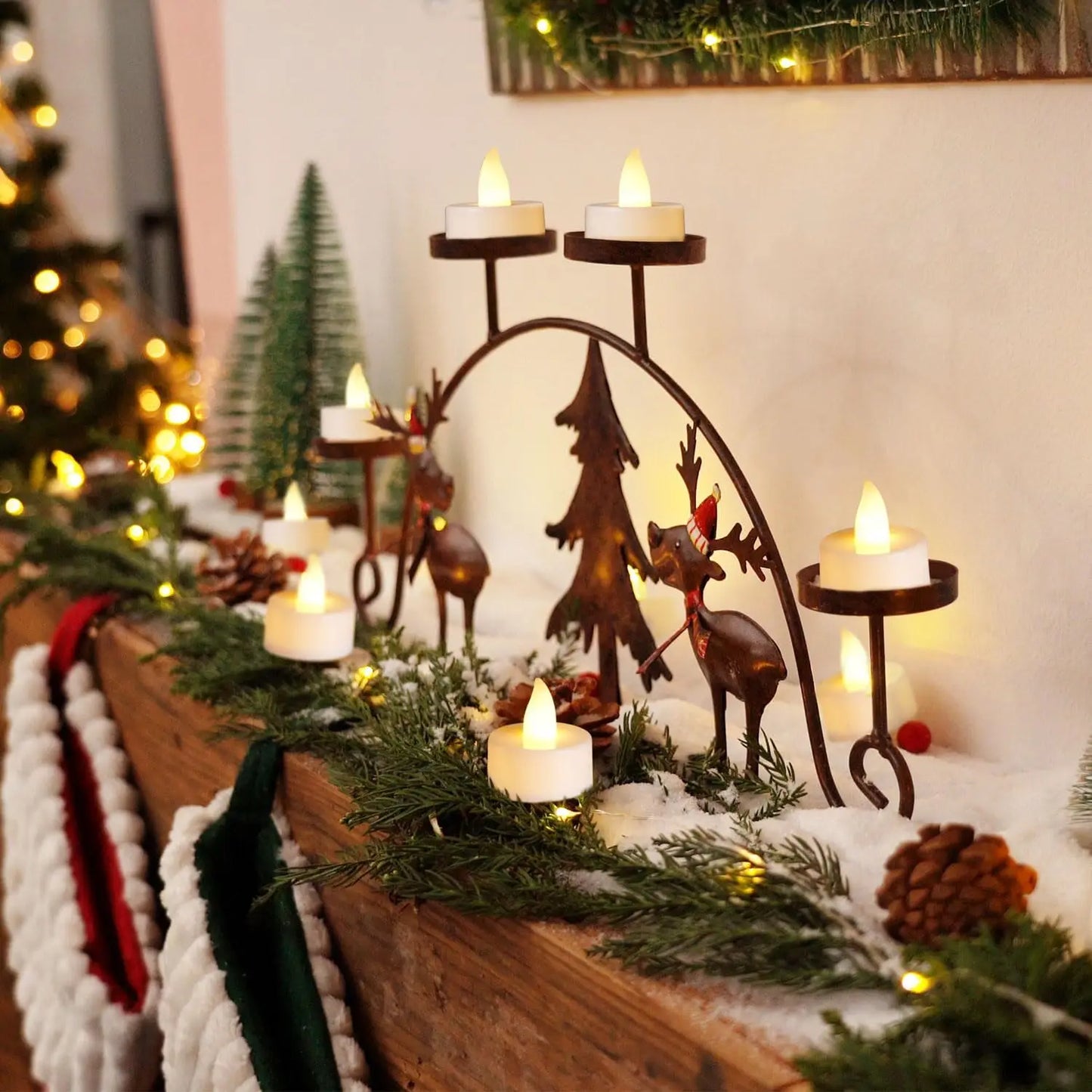 24Pcs/Set Creative Flameless LED Candle