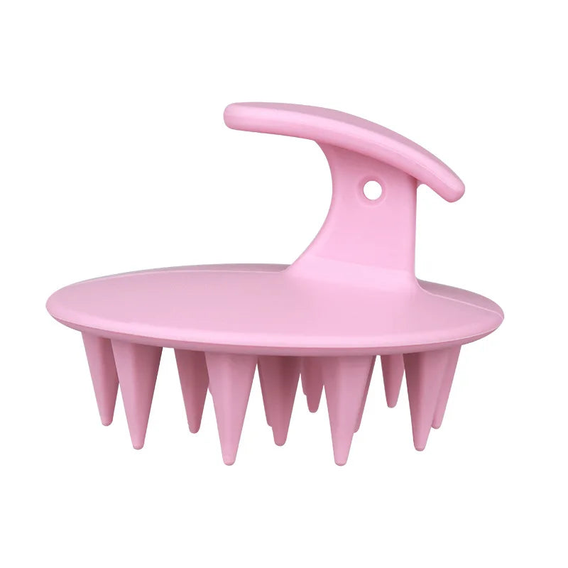 Silicone Shampoo Brush Head Scalp Massage