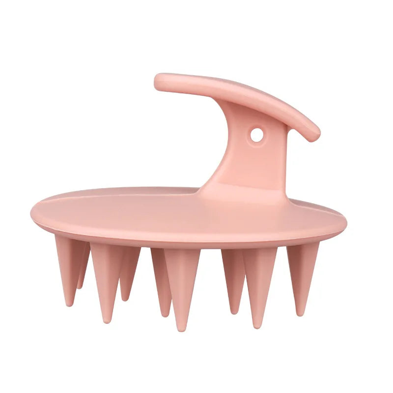 Silicone Shampoo Brush Head Scalp Massage