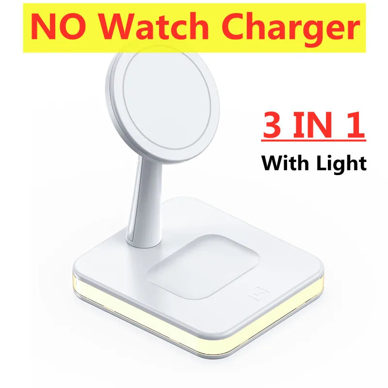 3 In 1 Magnetic Wireless Charger For iPhone , Apple Watch ,Airpods