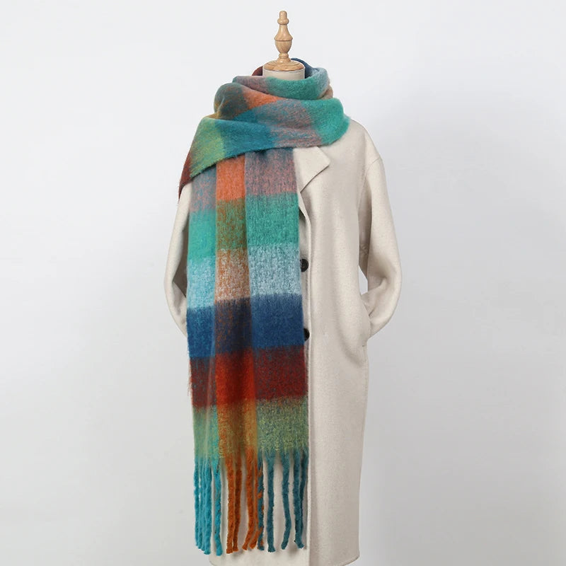 Winter Cashmere Scarf Shawl