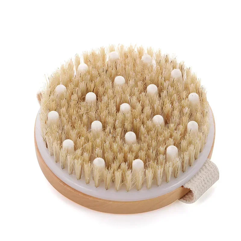 2 In 1 Dry Skin Body Massage Brush