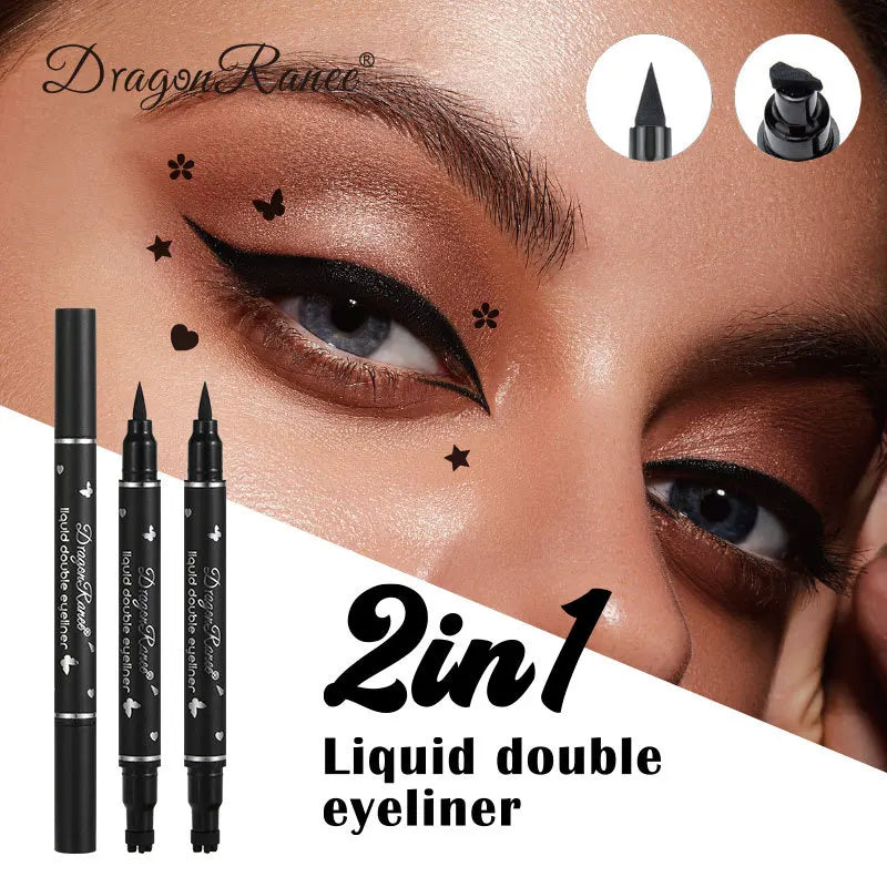 Waterproof double head Star Seal Eyeliner
