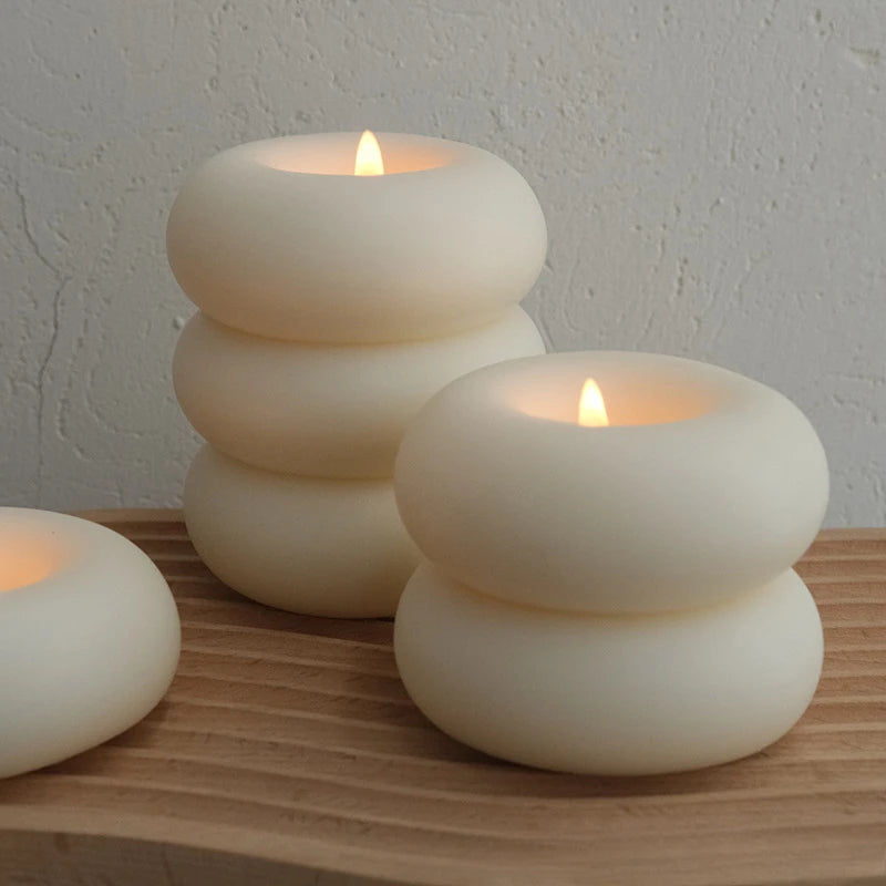 Donut Circles Aromatherapy Candles