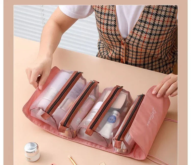 Large Capacity Travel Cosmetic Bag Multifunction Travel Cosmetic Ba