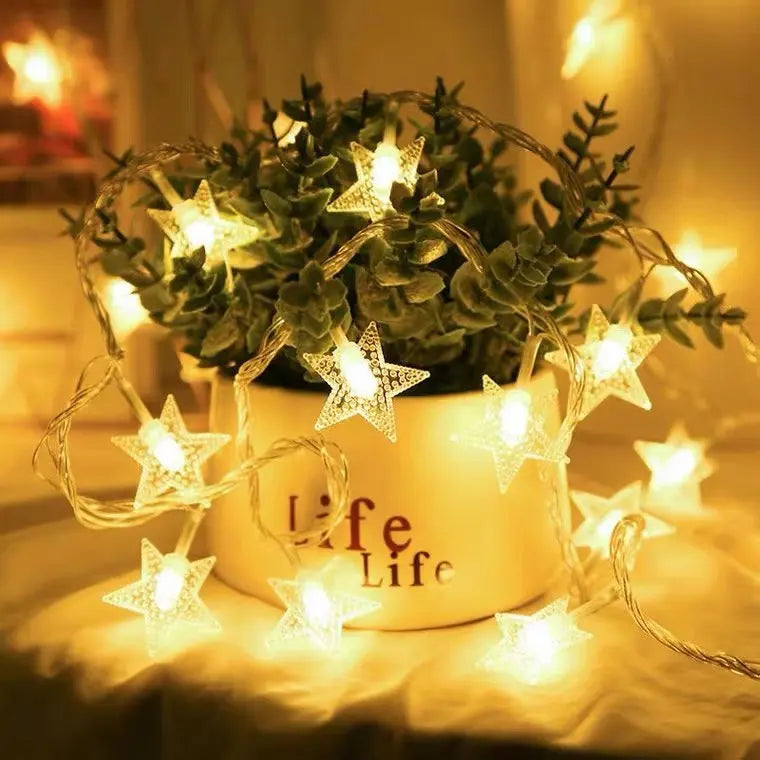 1.5-10m LED Crystal Ball Garland String Lights Indoor Decor