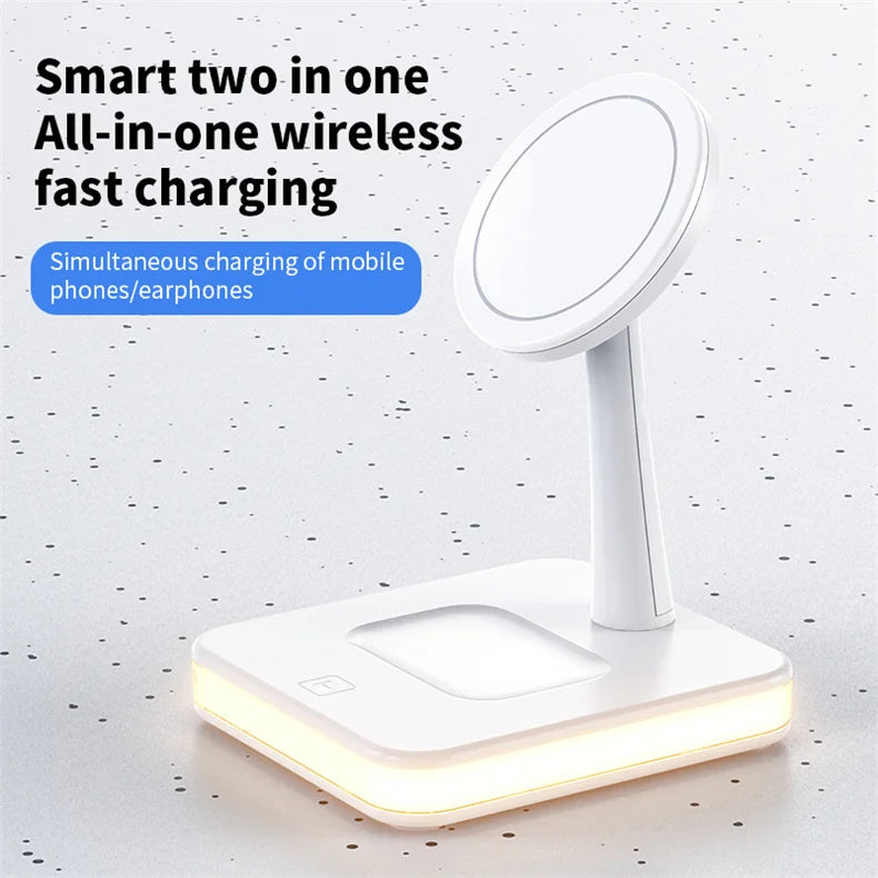 3 In 1 Magnetic Wireless Charger For iPhone , Apple Watch ,Airpods