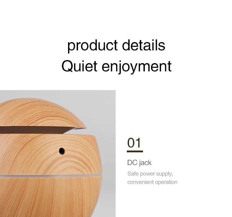 USB Ultrasonic Cool Mist Sprayer Essential Oil Fragrance