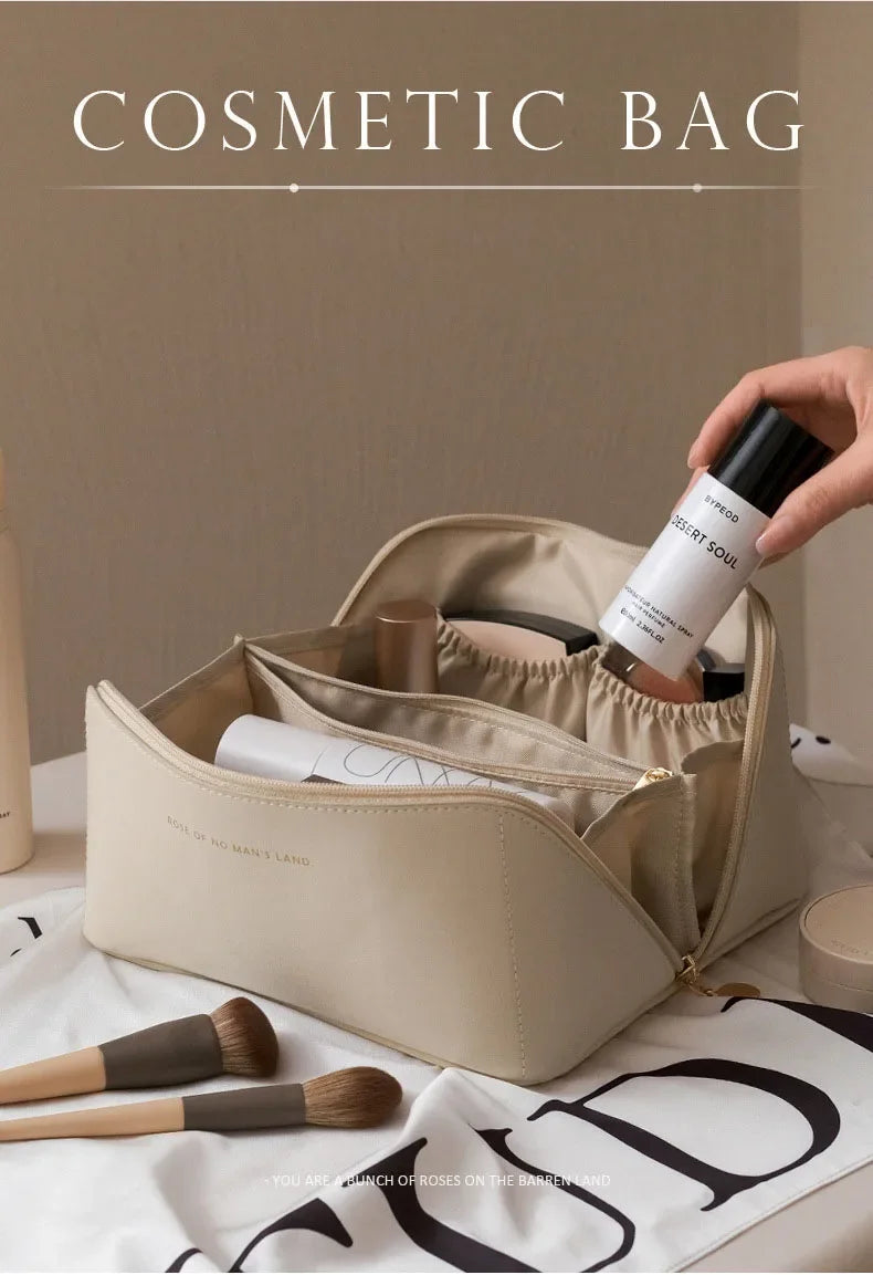 Large Capacity Travel Cosmetic Bag Multifunction Travel Cosmetic Ba