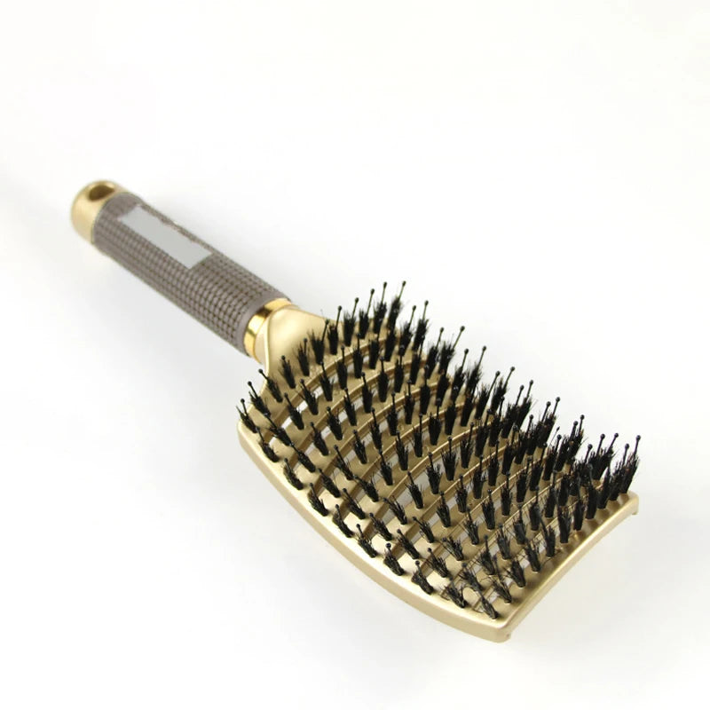 Anti-static salon hair brush