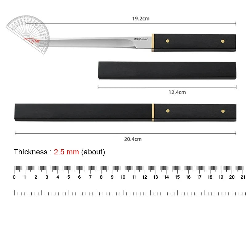 Professional Stainless Steel Cleaver Meat Fruit Fish Knives
