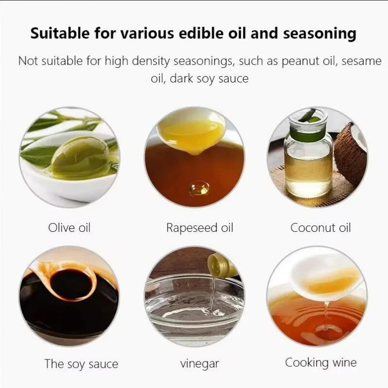 Transparent Kitchen Cooking Oil Spray
