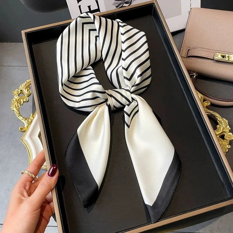 Luxury Silk Square Scarf
Soft Satin Horse Hairband