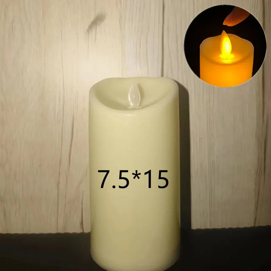 Flameless Flickering LED Candles Light
