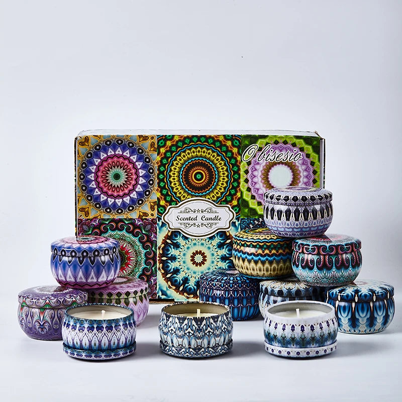 12pc Scented Candles Set