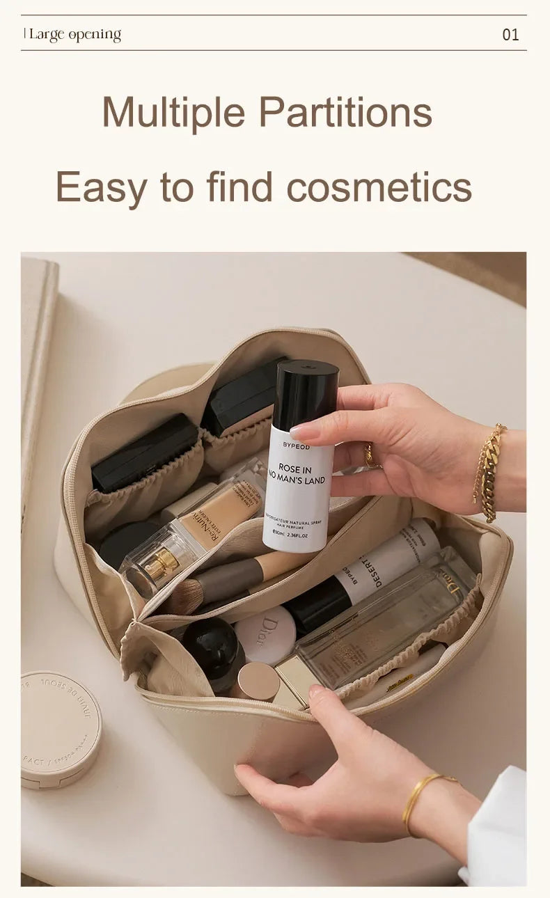 Large Capacity Travel Cosmetic Bag Multifunction Travel Cosmetic Ba