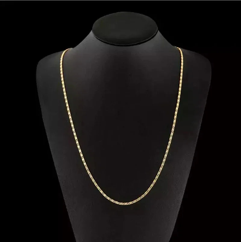 18k Gold Necklace Chain