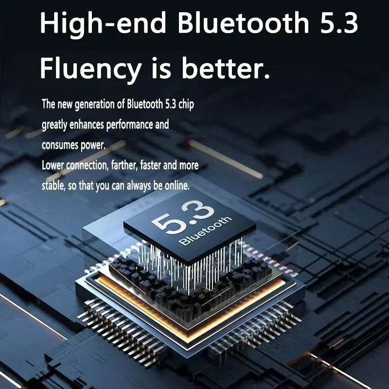 Original T2 Wireless Bluetooth Transparent HIFI Headphones