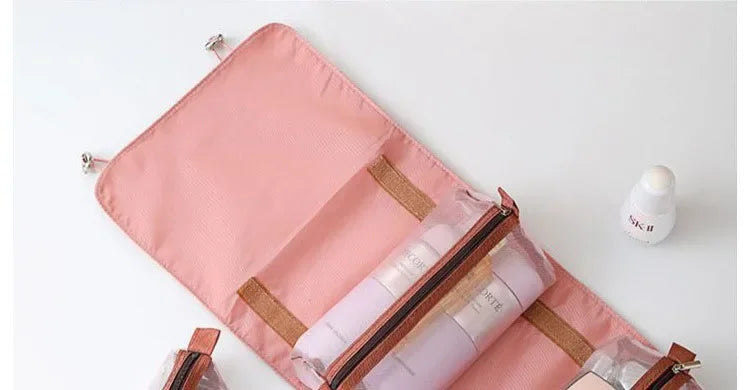 Large Capacity Travel Cosmetic Bag Multifunction Travel Cosmetic Ba