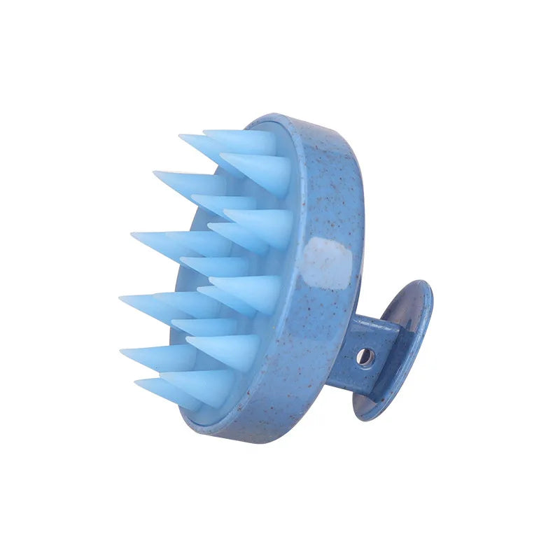 Silicone Shampoo Brush Head Scalp Massage