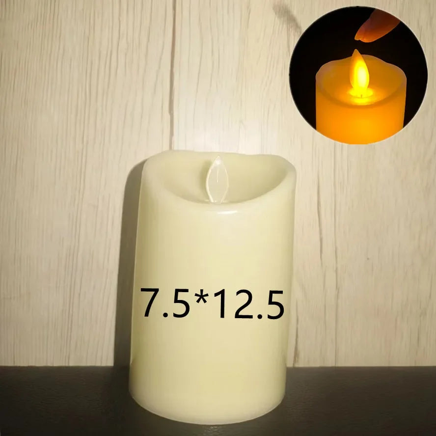 Flameless Flickering LED Candles Light