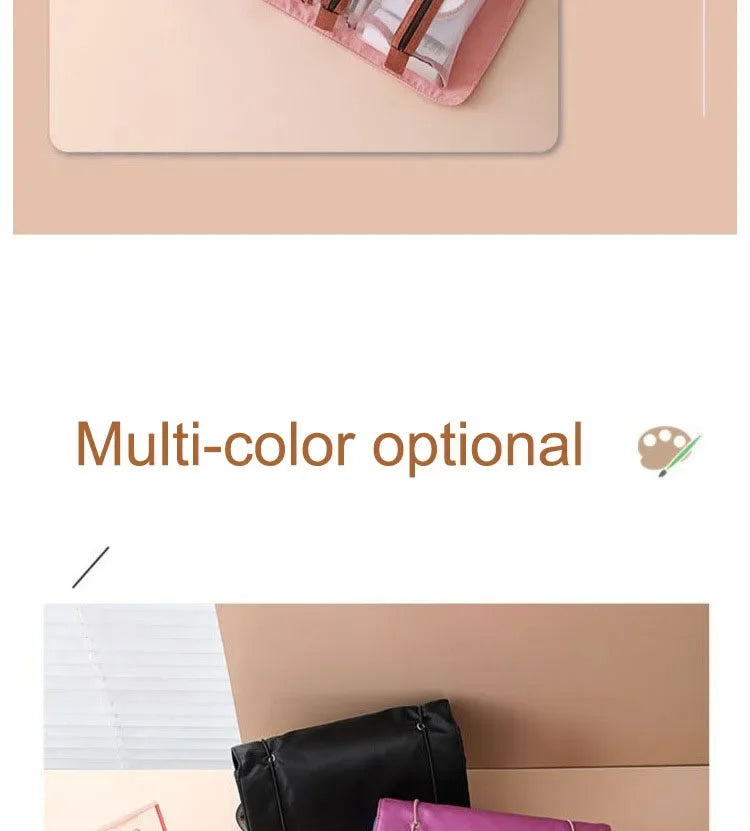Large Capacity Travel Cosmetic Bag Multifunction Travel Cosmetic Ba